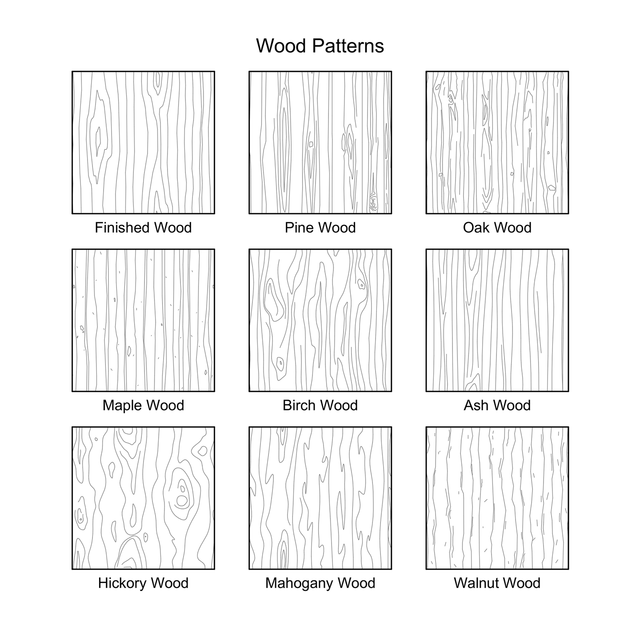 ArchiCAD Wood Vector Fills (Patterns) - Post Digital Architecture — Free and Affordable Resources for Architects