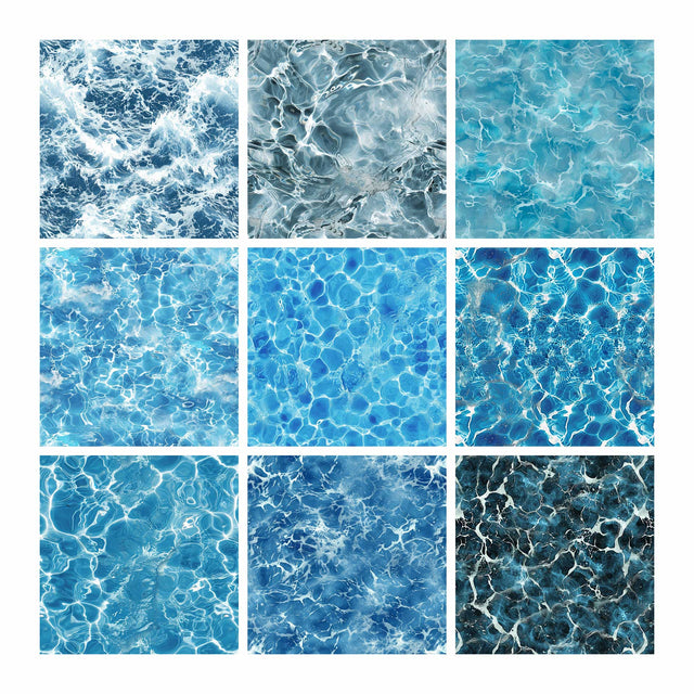Pattern Library - Seamless Water Textures - Post Digital Architecture — Free and Affordable Resources for Architects