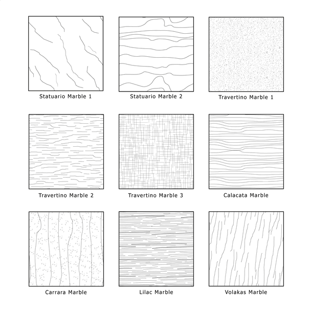 Illustrator Pattern Library - Architectural Materials Multi-Pack 4 - Post Digital Architecture — Free and Affordable Resources for Architects