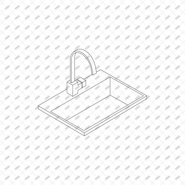 CAD, Vector Isometric Toilet Set - Post Digital Architecture — Free and Affordable Resources for Architects