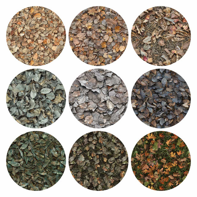 Pattern Library - Seamless Foliage Debris Textures - Post Digital Architecture — Free and Affordable Resources for Architects
