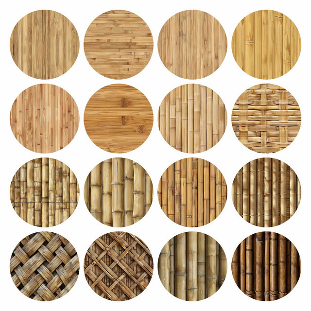 Pattern Library - Seamless Bamboo Textures - Post Digital Architecture — Free and Affordable Resources for Architects