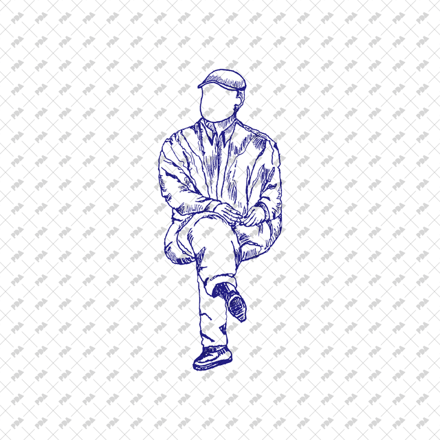 PNG Hand-Drawn Street Characters - Post Digital Architecture — Free and Affordable Resources for Architects
