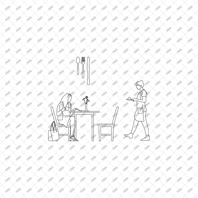 CAD, Vector Italian Deli, Pizzeria and Market in Front and Side Views Multi-Pack - Post Digital Architecture — Free and Affordable Resources for Architects