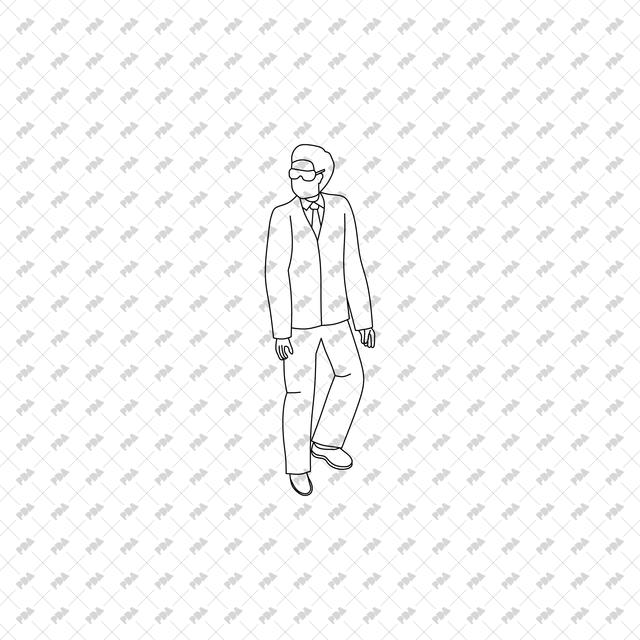 CAD, Vector, PNG Isometric View Urban Waiting People - Post Digital Architecture — Free and Affordable Resources for Architects