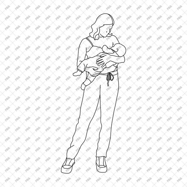 CAD, Vector Breastfeeding Moms - Post Digital Architecture — Free and Affordable Resources for Architects