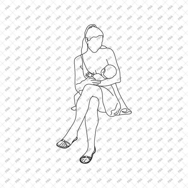 CAD, Vector Breastfeeding Moms - Post Digital Architecture — Free and Affordable Resources for Architects