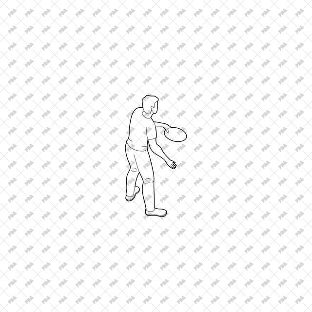 CAD, Vector, PNG Outdoor Characters in Isometric View - Post Digital Architecture — Free and Affordable Resources for Architects