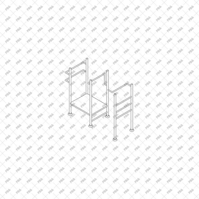 CAD, Vector Isometric Parkour and Climbing Equipment Set - Post Digital Architecture — Free and Affordable Resources for Architects