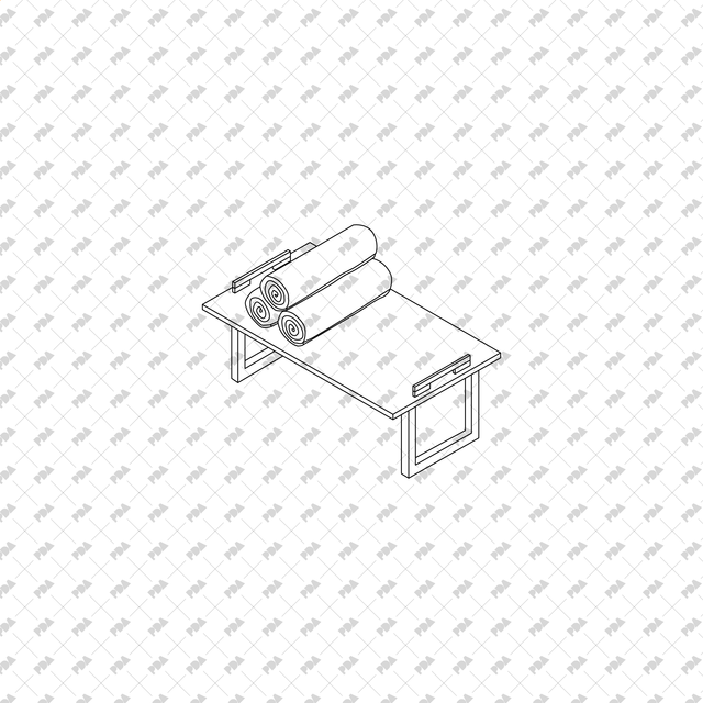 CAD, Vector Isometric Bathroom Set - Post Digital Architecture — Free and Affordable Resources for Architects