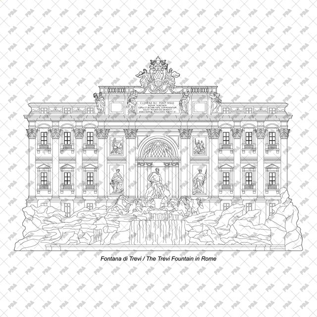 CAD Vector Fountains - Post Digital Architecture — Free and Affordable Resources for Architects