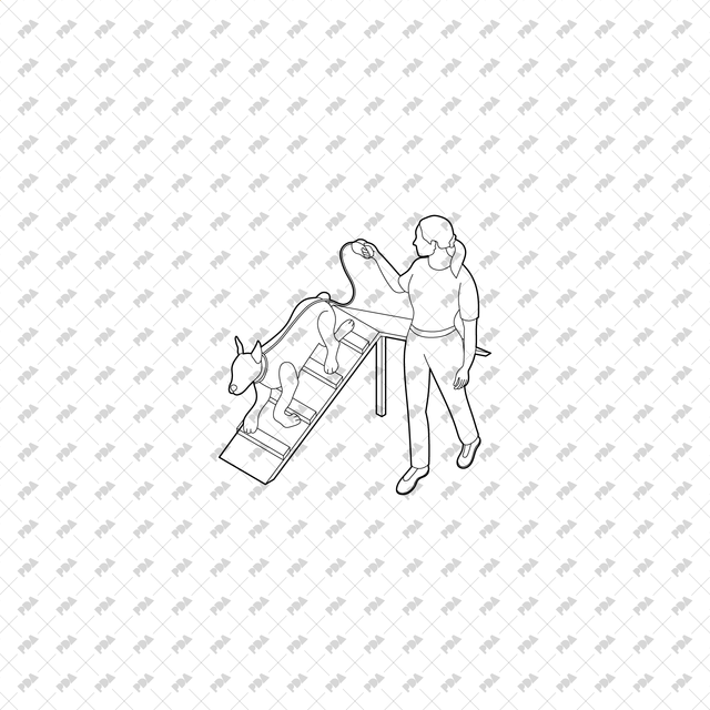 CAD, Vector, PNG Outdoor Characters in Isometric View - Post Digital Architecture — Free and Affordable Resources for Architects