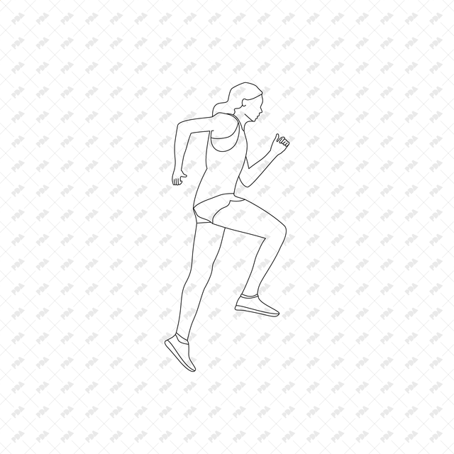 CAD, Vector, PNG Characters Climbing Stairs in Side View - Post Digital Architecture — Free and Affordable Resources for Architects