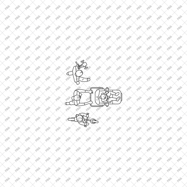 CAD, Vector Street, and Outdoor Characters (Top view) - Post Digital Architecture — Free and Affordable Resources for Architects