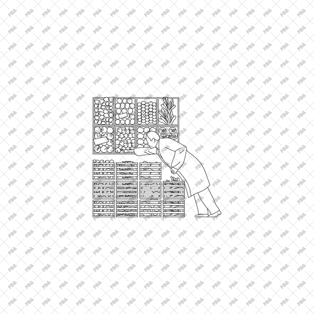 CAD, Vector Italian Deli, Pizzeria and Market in Front and Side Views Multi-Pack - Post Digital Architecture — Free and Affordable Resources for Architects