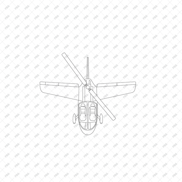 CAD, Vector, PNG Aviation Devices in Top View - Post Digital Architecture — Free and Affordable Resources for Architects