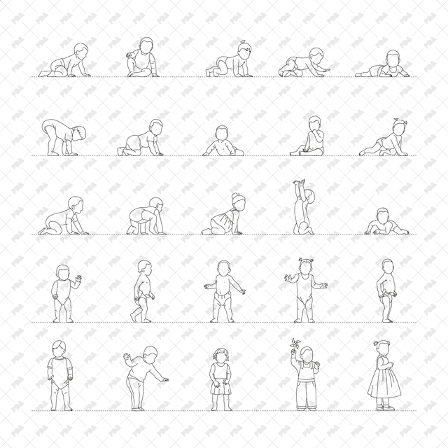 CAD, Vector Babies and Toddlers - Post Digital Architecture — Free and Affordable Resources for Architects
