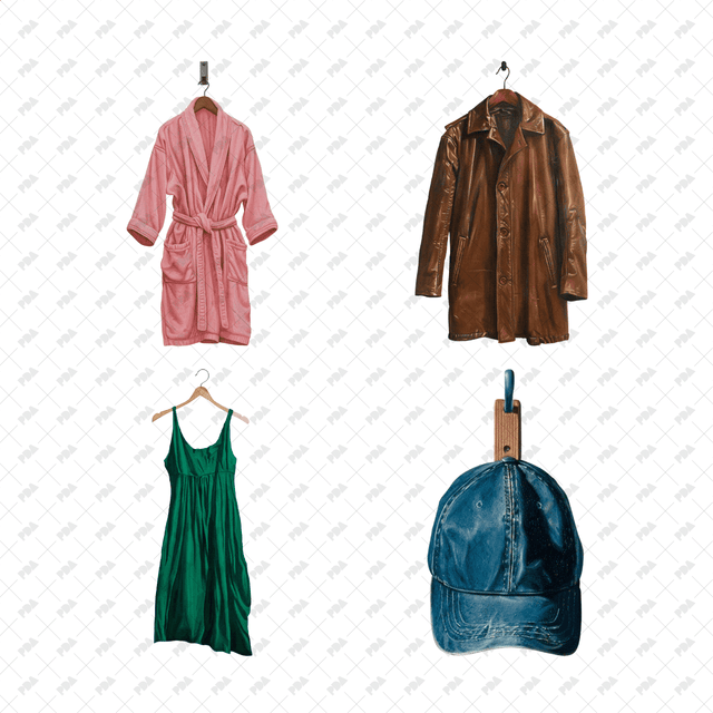 PNG Cutout Hung Clothes - Post Digital Architecture — Free and Affordable Resources for Architects