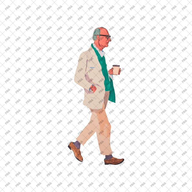 PNG Cutout Characters With Coffee - Post Digital Architecture — Free and Affordable Resources for Architects