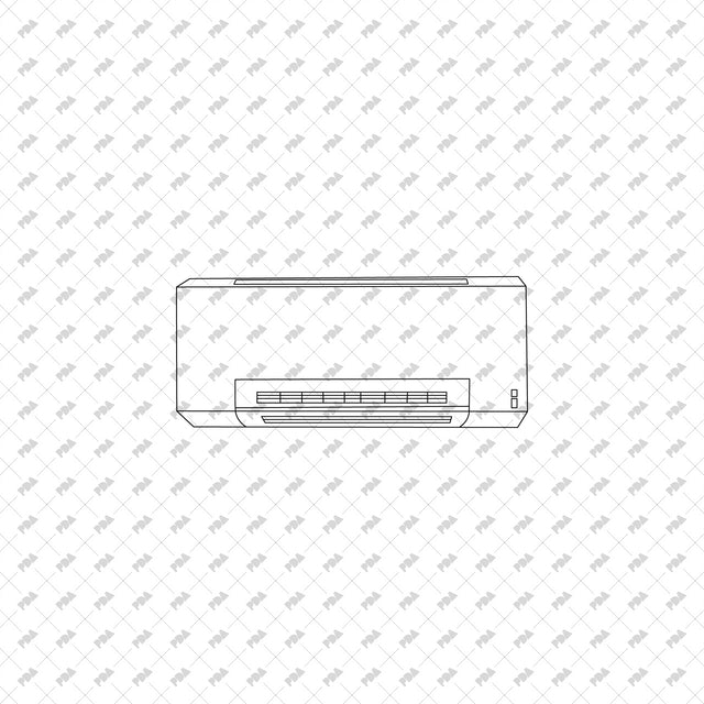 CAD, Vector Air Conditioners Set - Post Digital Architecture — Free and Affordable Resources for Architects