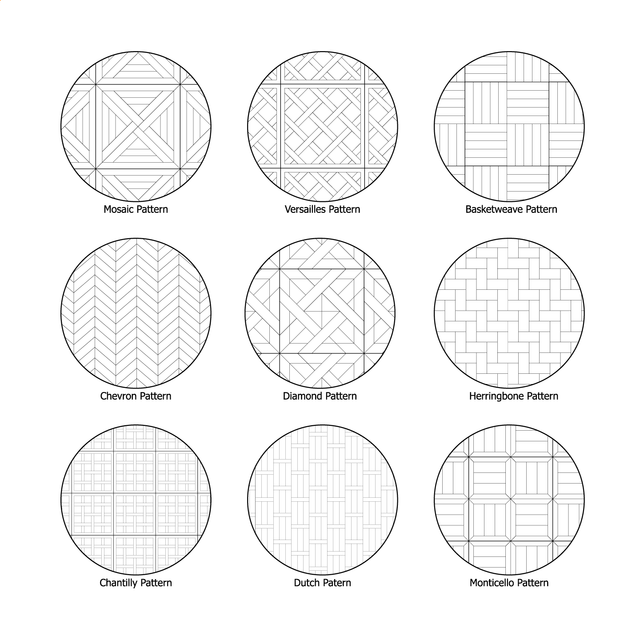 Illustrator Pattern Library - Parquet Flooring - Post Digital Architecture — Free and Affordable Resources for Architects