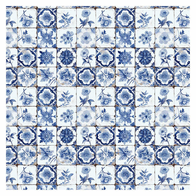 Illustrator Pattern Library - Delft Tiles Textures - Post Digital Architecture — Free and Affordable Resources for Architects