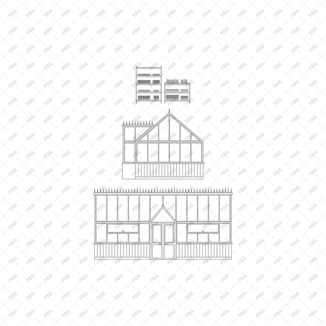 CAD, Vector Greenhouse Essentials Set - Post Digital Architecture — Free and Affordable Resources for Architects