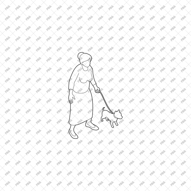 CAD, Vector, PNG Isometric Elderly People - Post Digital Architecture — Free and Affordable Resources for Architects