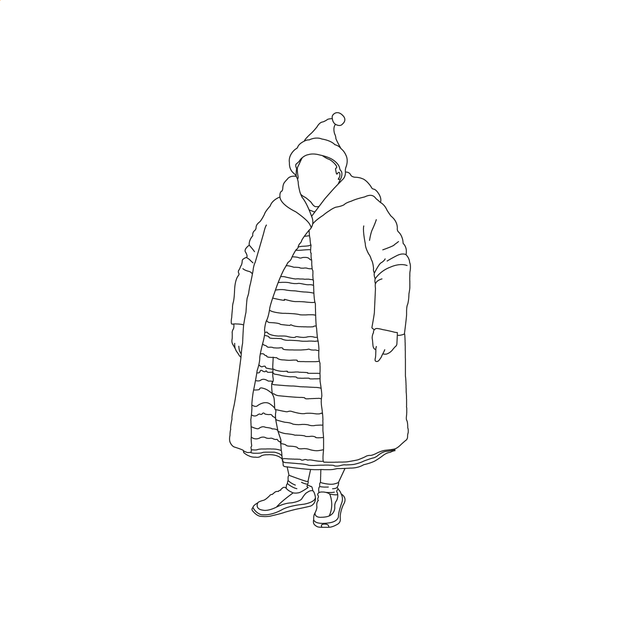 CAD, Vector Winter Holidays Characters Set - Post Digital Architecture — Free and Affordable Resources for Architects