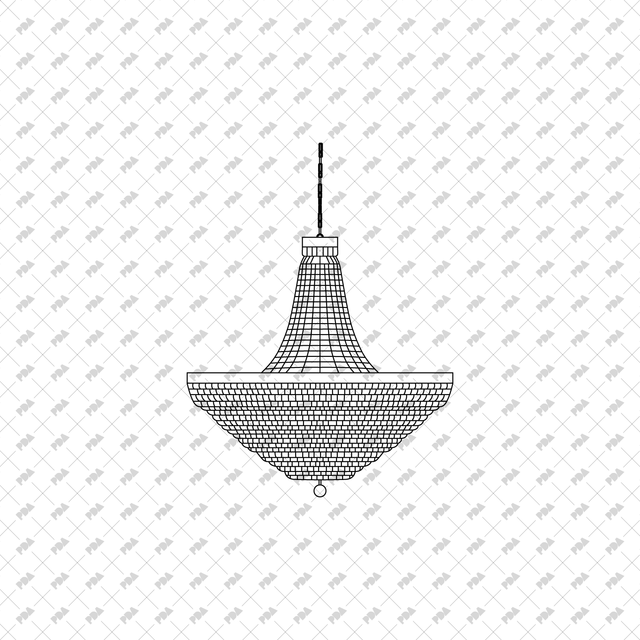 CAD, Vector Chandeliers Set - Post Digital Architecture — Free and Affordable Resources for Architects