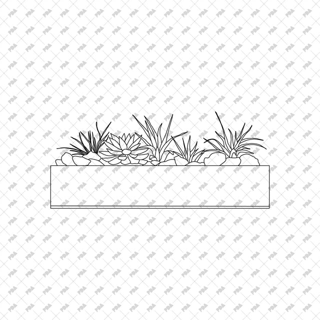 CAD, Vector Street Urban Plants in Planters - Post Digital Architecture — Free and Affordable Resources for Architects