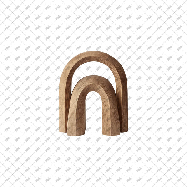 PNG Contemporary Wooden Decorative Objects Set - Post Digital Architecture — Free and Affordable Resources for Architects