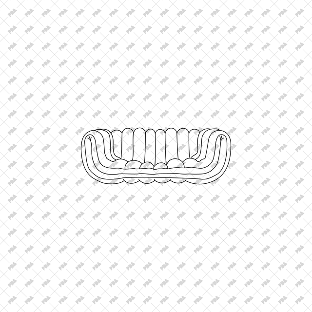 CAD, Vector Sofas in Front View - Post Digital Architecture — Free and Affordable Resources for Architects