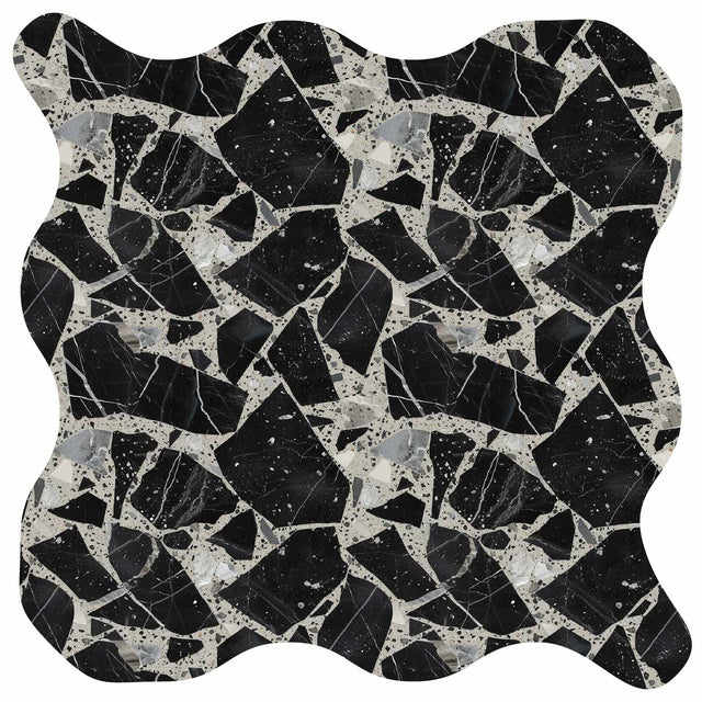 Illustrator Pattern Library - Black Terrazzo Textures - Post Digital Architecture — Free and Affordable Resources for Architects