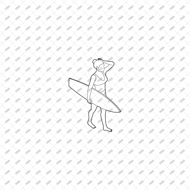 CAD, Vector, PNG Outdoor Characters in Isometric View - Post Digital Architecture — Free and Affordable Resources for Architects