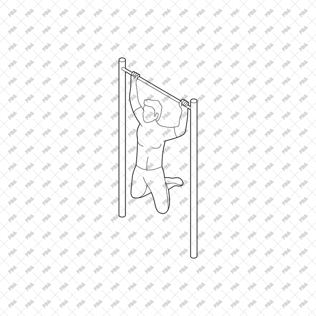 CAD, Vector, PNG Isometric View Workout Characters - Post Digital Architecture — Free and Affordable Resources for Architects