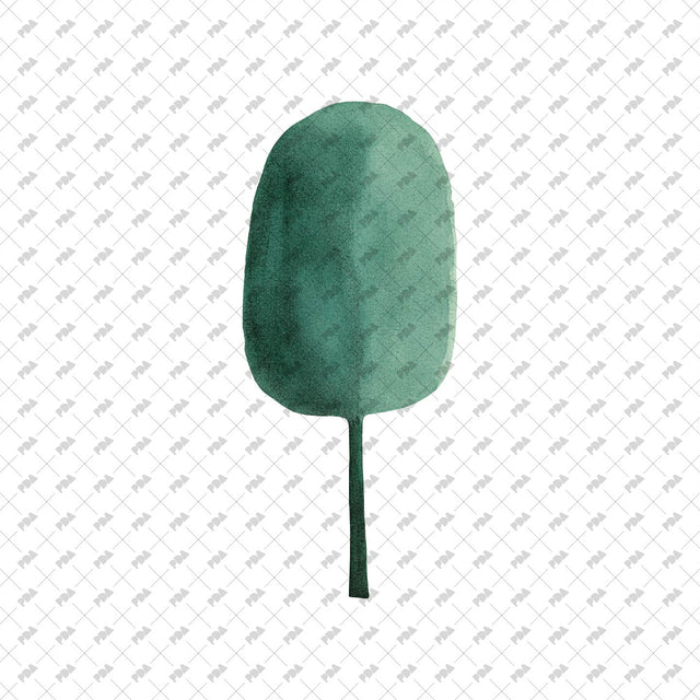 PNG Watercolor Naïve Trees - Post Digital Architecture — Free and Affordable Resources for Architects