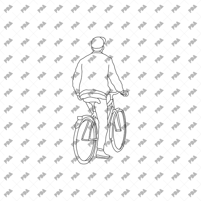 CAD, Vector People in Back View - Post Digital Architecture — Free and Affordable Resources for Architects