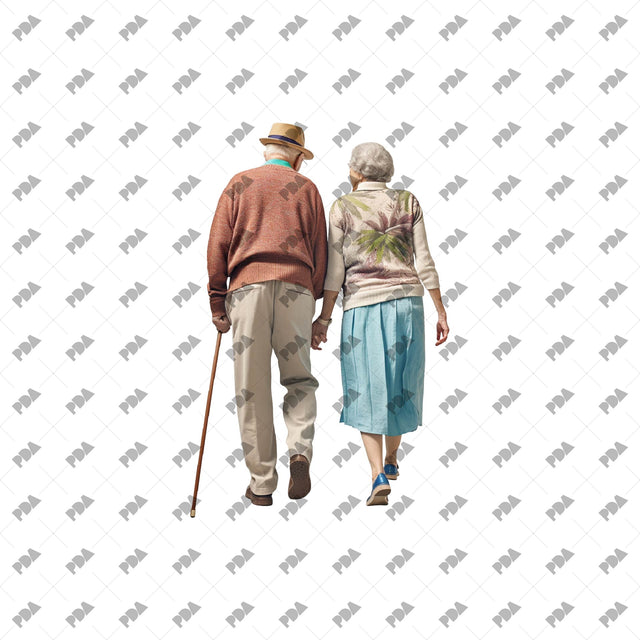 PNG People in Back View - Post Digital Architecture — Free and Affordable Resources for Architects