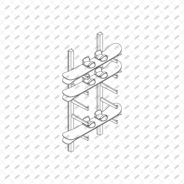 CAD, Vector Isometric Sport's Equipment - Post Digital Architecture — Free and Affordable Resources for Architects
