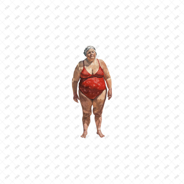 PNG Cutout Post Digital Collage Swimmers and Bathers Set - Post Digital Architecture — Free and Affordable Resources for Architects