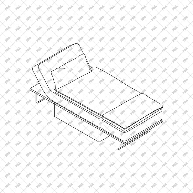 CAD, Vector Isometric Hotel Room Accessories - Post Digital Architecture — Free and Affordable Resources for Architects