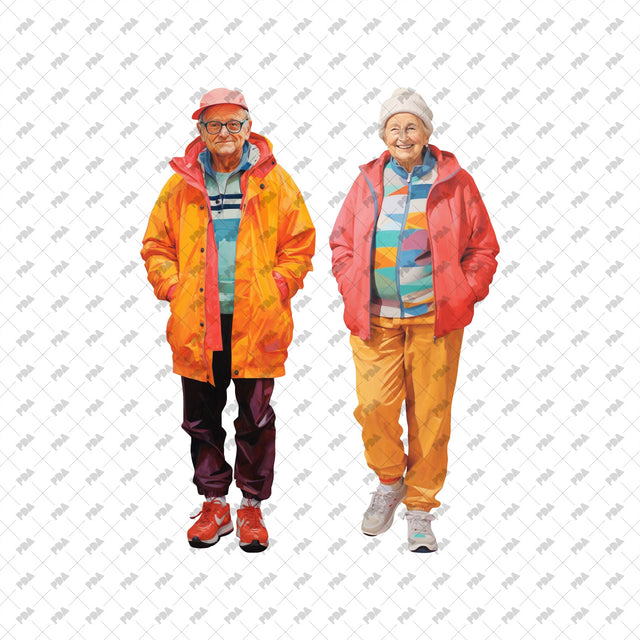 PNG Post Digital Collage Winter People Set - Post Digital Architecture — Free and Affordable Resources for Architects