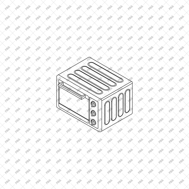 CAD, Vector Isometric Kitchen Appliances Set - Post Digital Architecture — Free and Affordable Resources for Architects