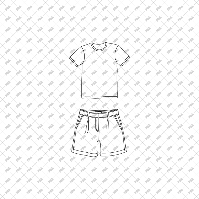 CAD, Vector Clothes in Top View - Post Digital Architecture — Free and Affordable Resources for Architects