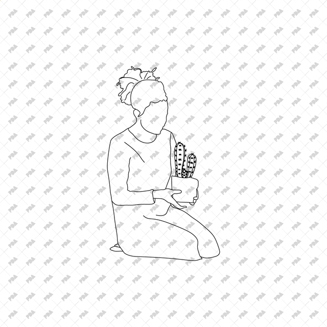 CAD, Vector People with Plants - Post Digital Architecture — Free and Affordable Resources for Architects