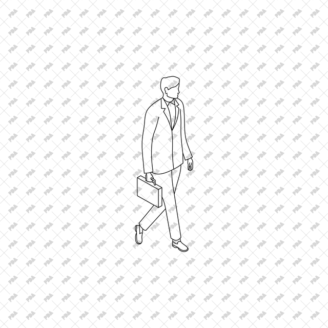 CAD, Vector, PNG Isometric View Urban Waiting People - Post Digital Architecture — Free and Affordable Resources for Architects