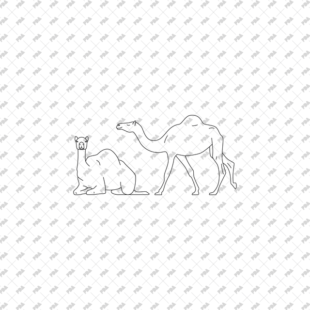 CAD, Vector Farm Animals Set - Post Digital Architecture — Free and Affordable Resources for Architects