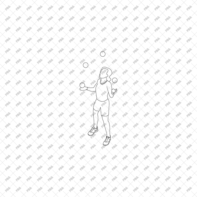 CAD, Vector Isometric Sport Activities Set - Post Digital Architecture — Free and Affordable Resources for Architects