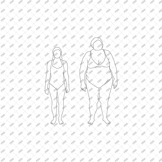 CAD, Vector Swimming and Bathing People Set - Post Digital Architecture — Free and Affordable Resources for Architects
